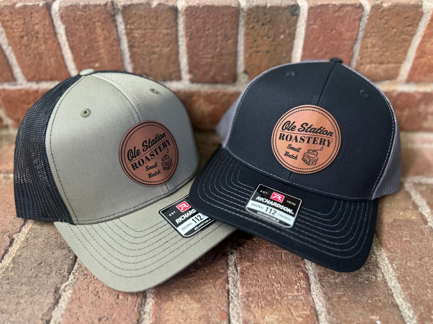 Leather Patch Trucker Hat